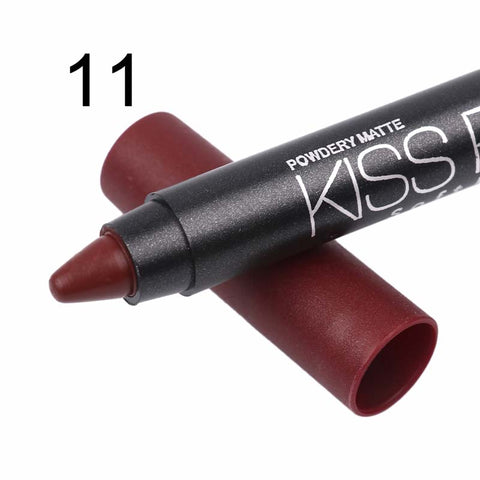 1 PCS Multicolor Menow Kissproof Lip Liner Pencil Waterproof Makeup Matte Lipstick Lipliner Pen with Sharpener