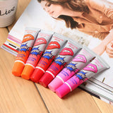 1Pcs Romantic Bear Long Lasting Lip Gloss Peel Off Lipstick Waterproof Labiales Lip Tint Makeup Lipgloss Cosmetics Drop Shipping