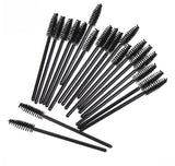 Bittb 100pc Eyelashes Eyebrow Brushes Makeup Applicator Eye Lash Extension Disposable Brushes Set Mascara Wands Eyelash Brushes