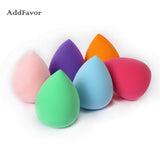Addfavor 3Pcs Face Makeup Puff Non Latex Cosmetic Sponge Foundation Beauty Powder Puff Teardrop Make Up Sponge Tools maquiagem