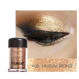 FOCALLURE 12 Colors Eye Shadow Powder Super Bright Shining Bright Glitter Powder Diamond Makeup