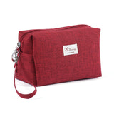 2017 Korean Style Toiletry Bags Canvas Travel Cosmetic Bag Small Organizer Women Makeup Bag Neceser Make up Case Beauty Storage