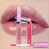 1Pc Diamond Metallic Lip Gloss Glitter Metallic Liquid Lipstick Glitter Pearl Color Lipgloss Lips Makeup Cosmetics Lip Tint Y2