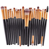 20 pcs makeup brushes Professional Foundation Eyeshadow Eyeliner Lip pinceis de maquiagem Cosmetic Brushes Pinceaux Tools