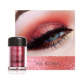 FOCALLURE 12 Colors Eye Shadow Powder Super Bright Shining Bright Glitter Powder Diamond Makeup