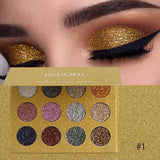1PC Glitter Injections Pressed Glitters Single Eyeshadow Diamond Rainbow Makeup Cosmetic Eye shadow Magnet Palette 12 Colors
