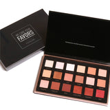 FOCALLURE 18 Colors Eyeshadow Palette Matte Diamond Glitter Matallic Eye Shadow in One Palette Blush Makeup Set for Beauty