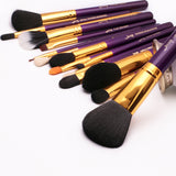 Jessup brushes for makeup 15pcs Makeup Brushes Set Powder Foundation Eyeshadow Concealer Eyeliner Lip Brush Tool T095