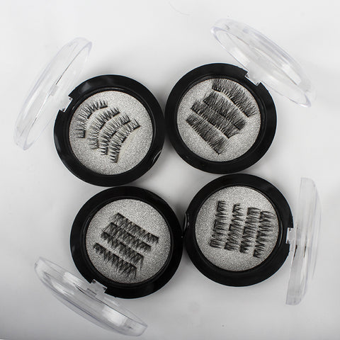 3 Magnet 3D Magnetic Eyelashes Magnet Magnetic Lashes Magnetic False Eyelashes Magnetic Eye Lashes Makeup Kit Gift