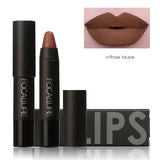 Focallure Makeup Matte Lipstick Metallic Pigment Nude Lips Makeup Long Lasting Lip Stick Pen Mineral Cosmetics maquiagem
